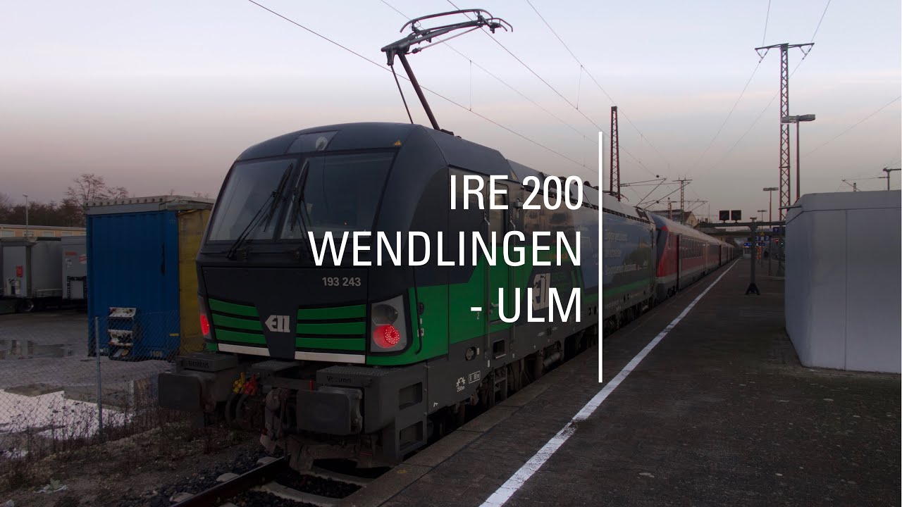 Der schnellste Regionalzug Deutschlands | Mit 200 km/h nach Ulm | IRE 200 Wendlingen - Ulm Review