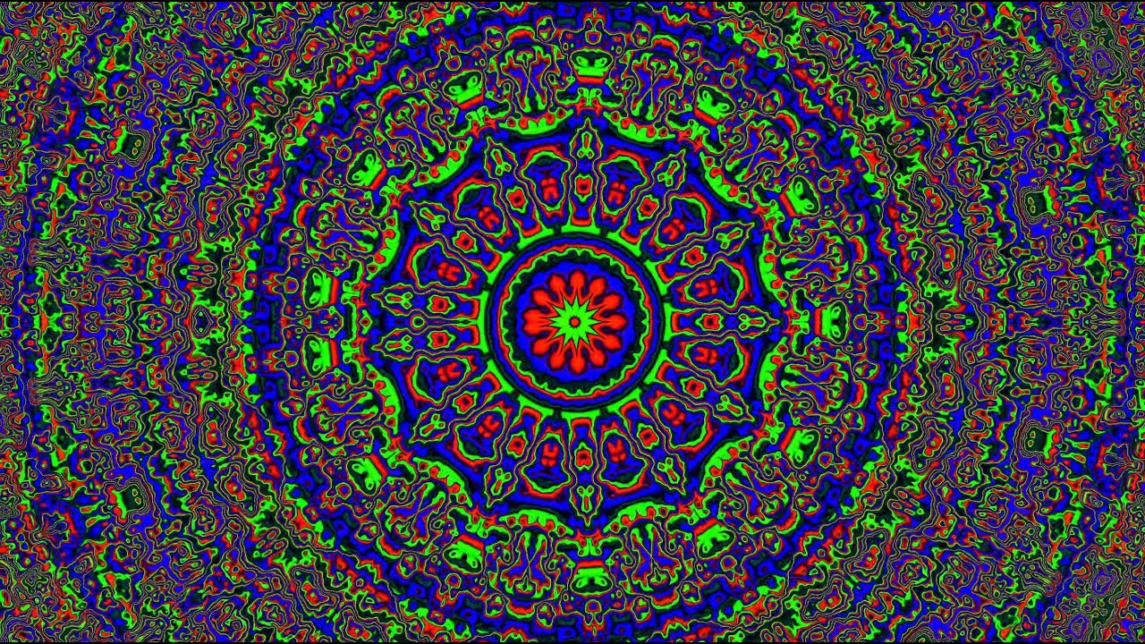 30-Minute Psychedelic Kaleidoscope | Trippy, Colorful & Mind-Bending Visuals