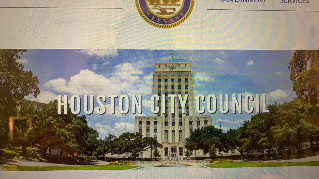 Attend a Public Meeting!! Houston City Hall!!