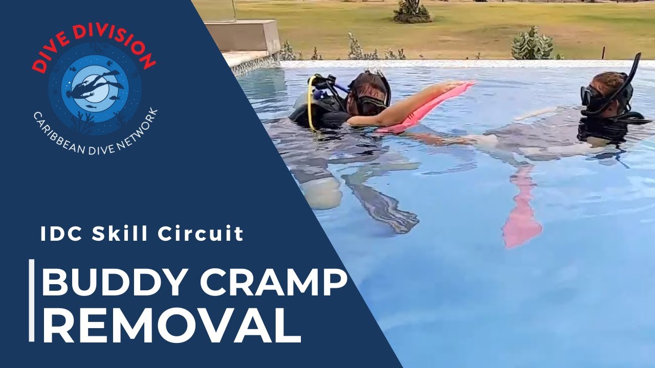 PADI IDC Skill Circuit: Cramp Removal Buddy (Revised Instructor Development Course)