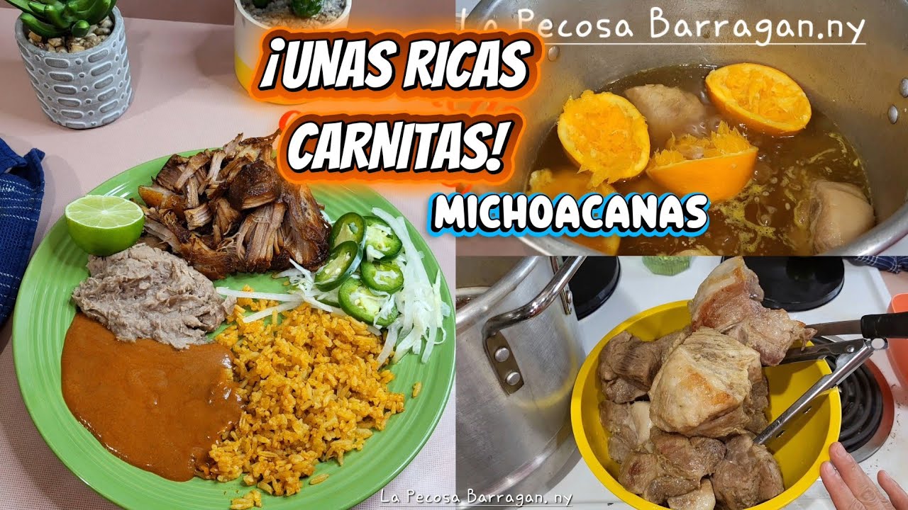 UNAS RICAS CARNITAS ESTILO MICHOACAN