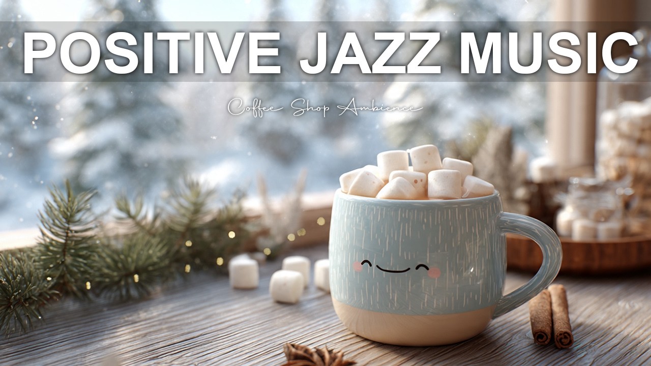 PositiveJazz Music☕ Smooth Jazz for Relax, Focus & Cozy Coffee Moments