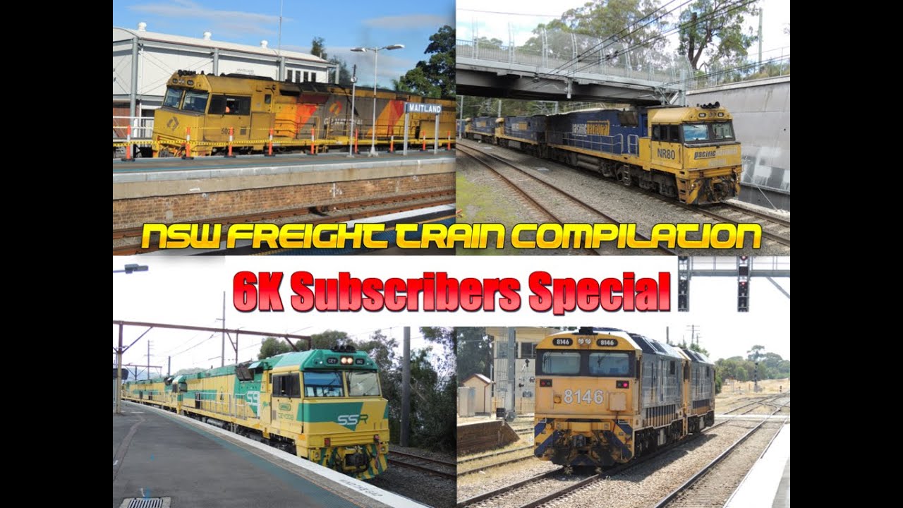 Ultimate NSW Freight Train Compilation (2013 to 2021) - 6K Subscribers Special!