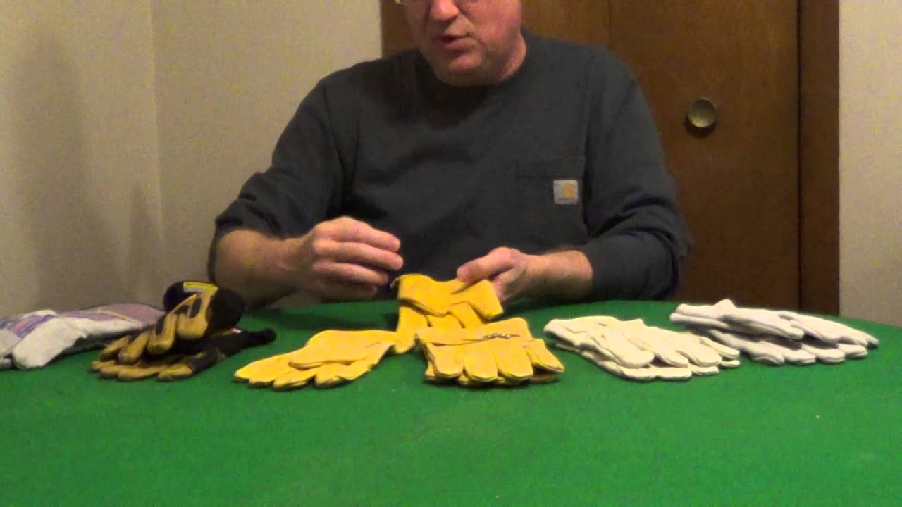 Types of Leather Work Gloves