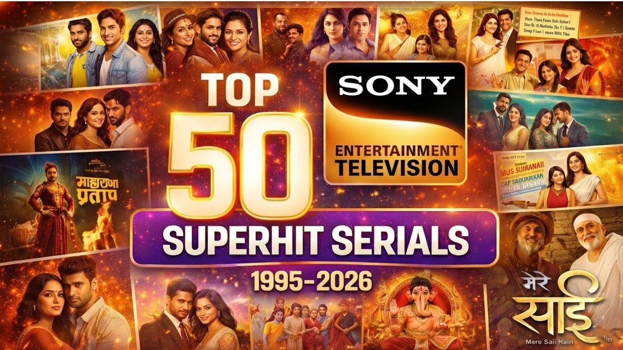 Top 50 Sony TV Serials (1998–2026): Ranked by TRP & Popularity | Complete History