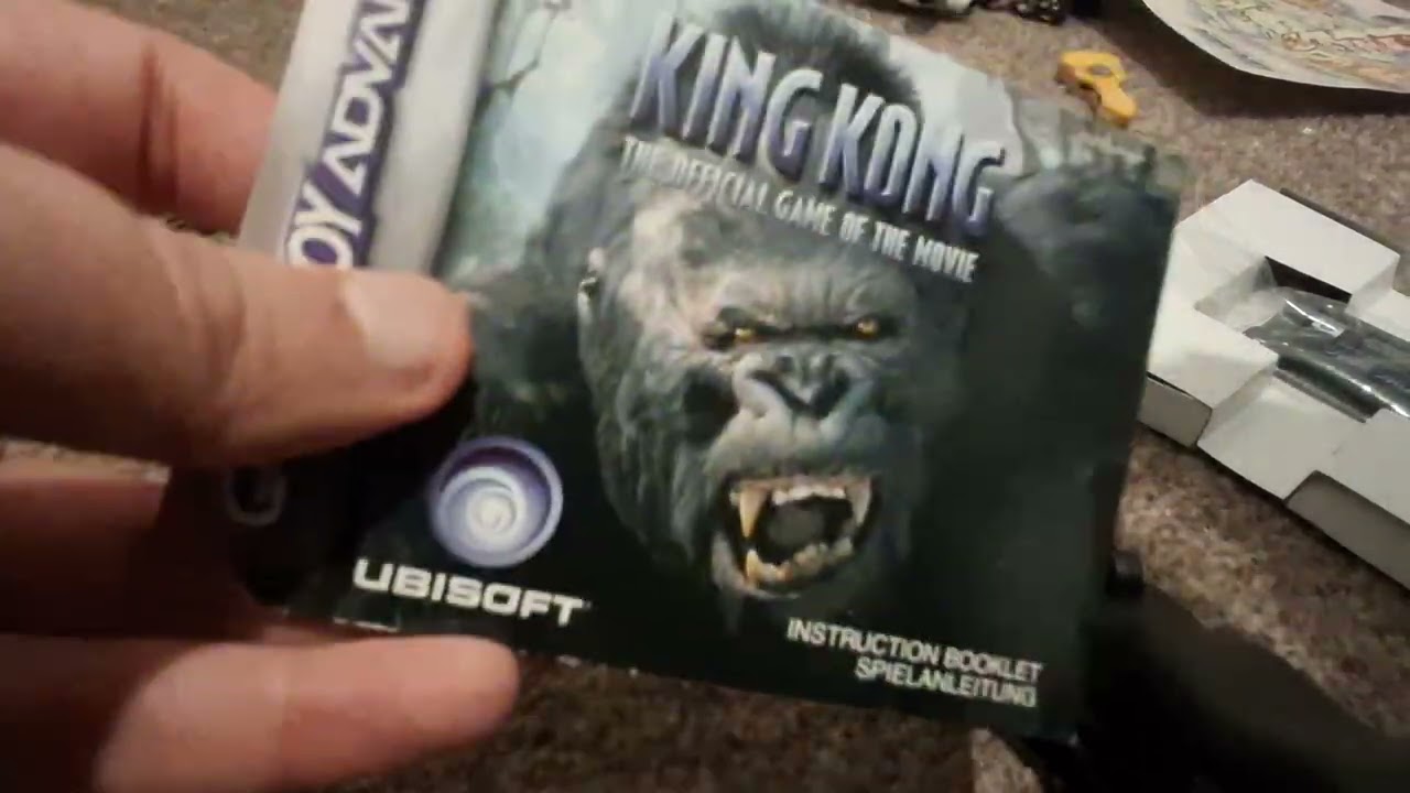 King Kong the official game of the movie unboxing and some gameplay 