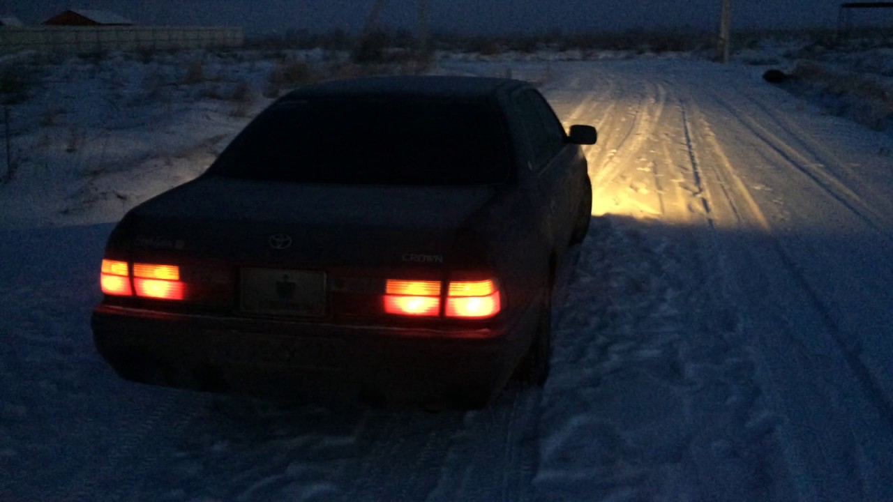 Toyota crown jzs155 3.0 2JZ Cold start -25C