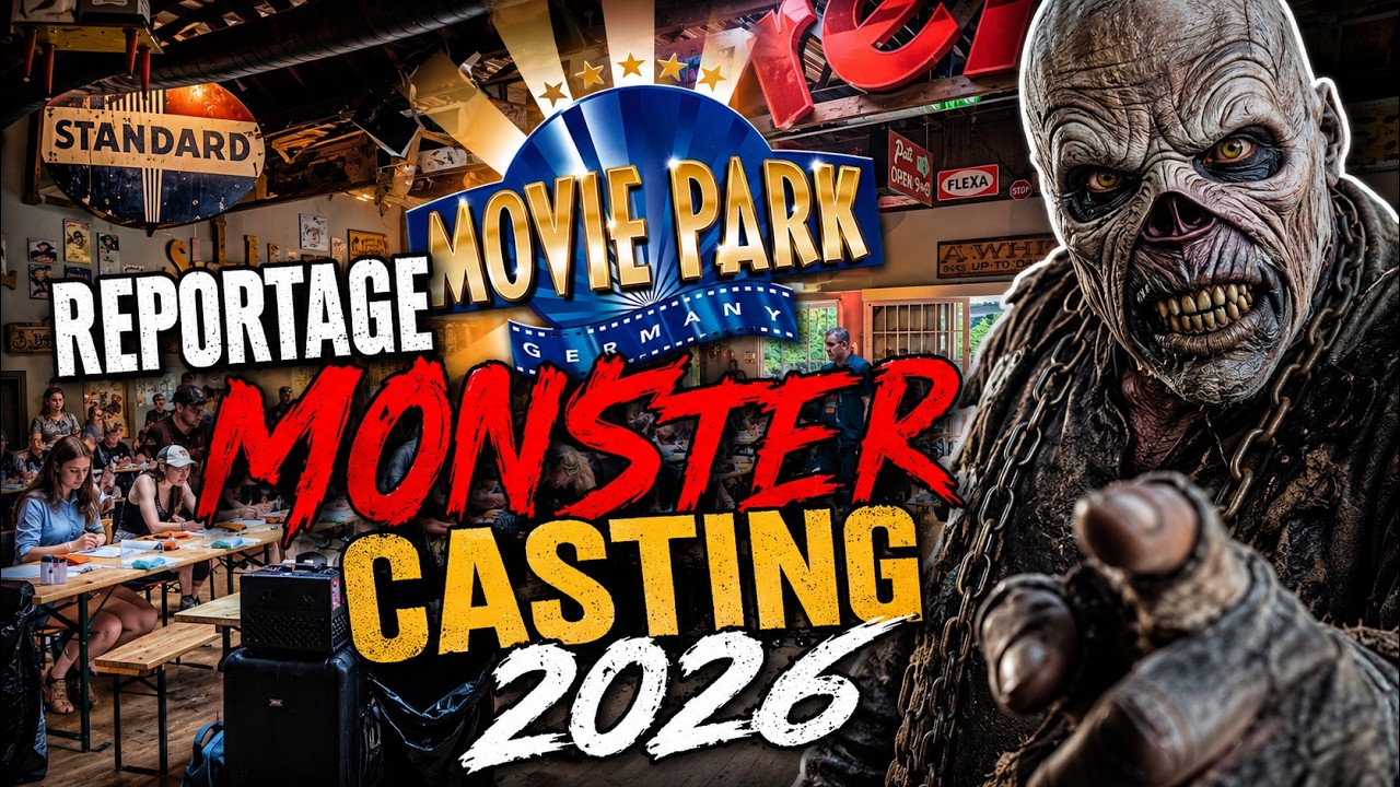 Movie Park Germany - Halloween Monster Casting 2026 **Reportage** Halloween Horror Festival 2026