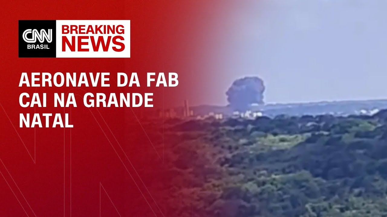 Aeronave da FAB cai na grande Natal | BASTIDORES CNN