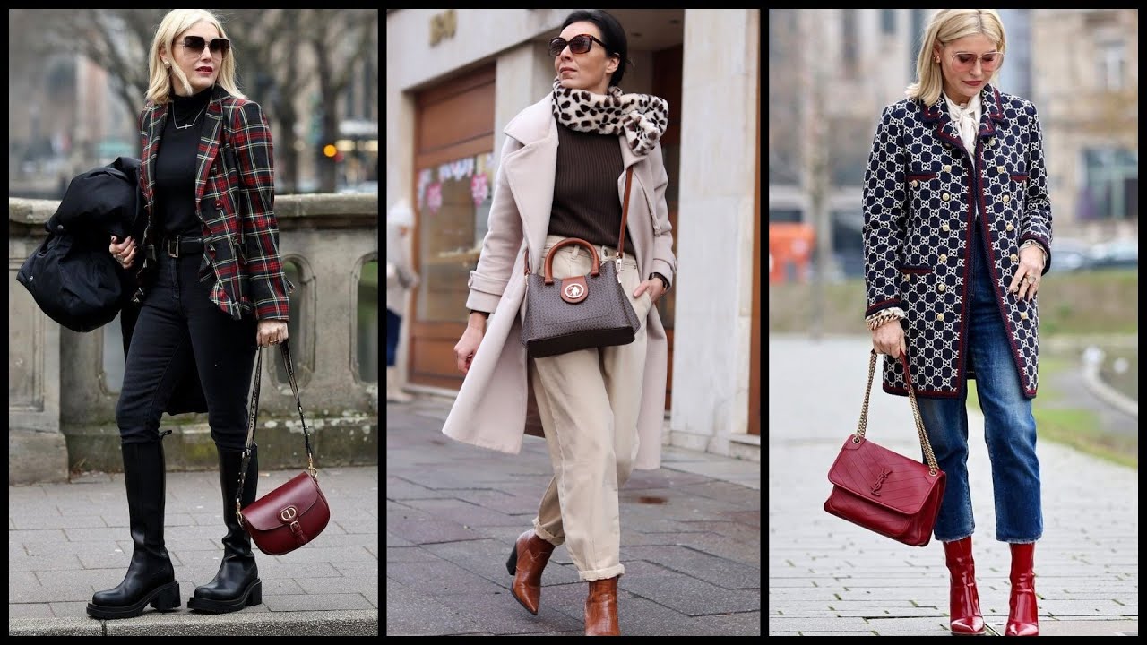 Top Winter Fashion Trends 2023 | Casual Winter Outfits Fashion for Old Women | Winter Outfit Ideas