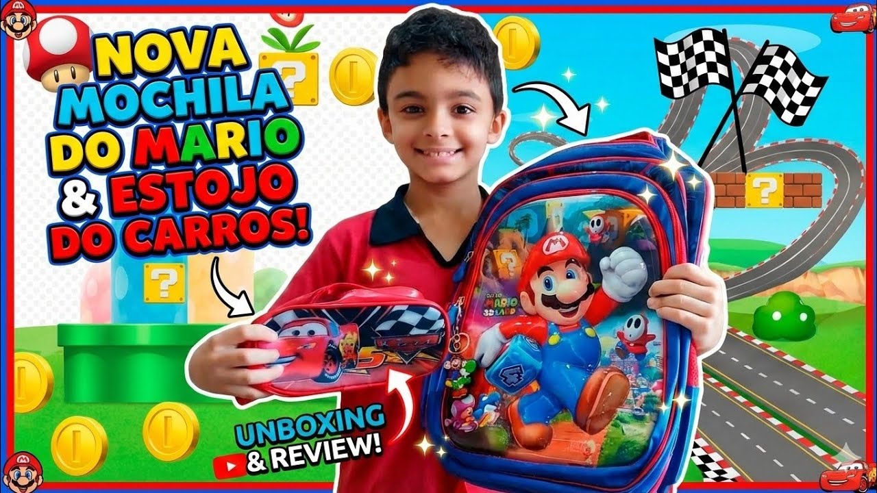 Mochila NOVA | Mario Bros