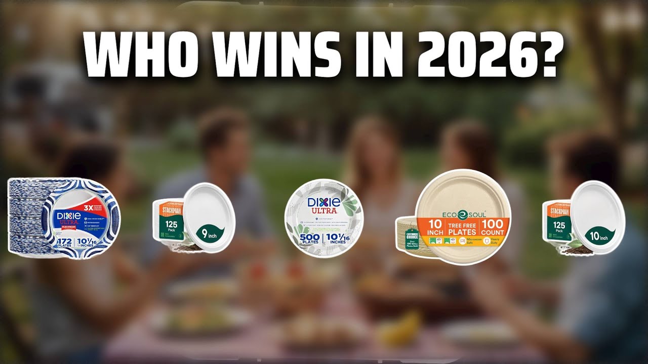 The Top 5 Best Paper Plates in 2026 - Must Watch Before Buying!