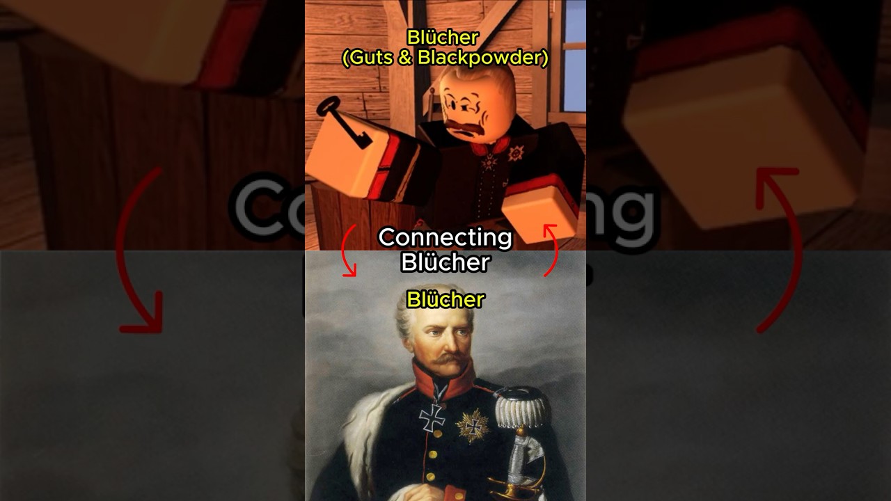 Connecting Bl&uuml;cher (Guts & Blackpowder) to Bl&uuml;cher (real life)