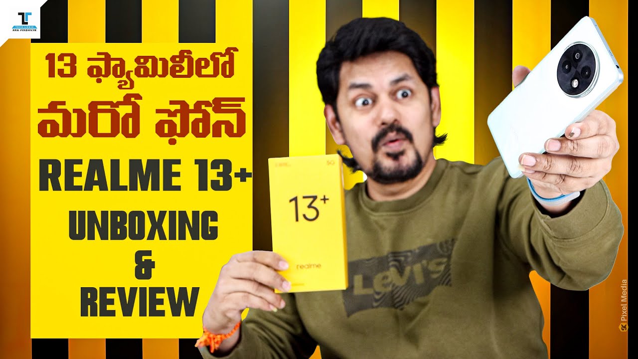 Realme 13 Plus 5G Unboxing and Review || in Telugu