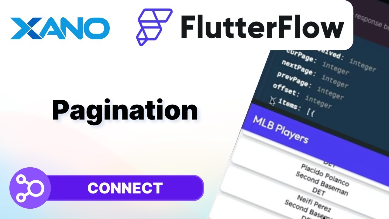 Подключение к FlutterFlow: пагинация