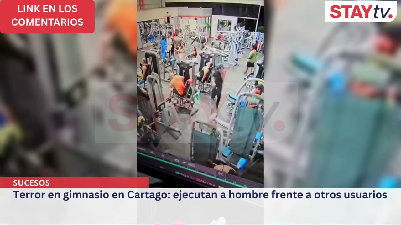Terror en gimnasio en Cartago: ejecutan a hombre frente a otros usuarios