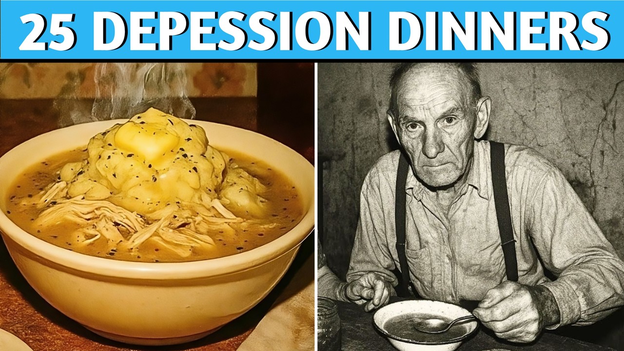 25 CHEAP Recipes during the Great Depression That Can Save You Money Today | Food History