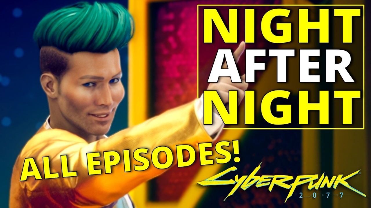 Night After Night with Ziggy Q - All Episodes & Cut Content in Cyberpunk 2077