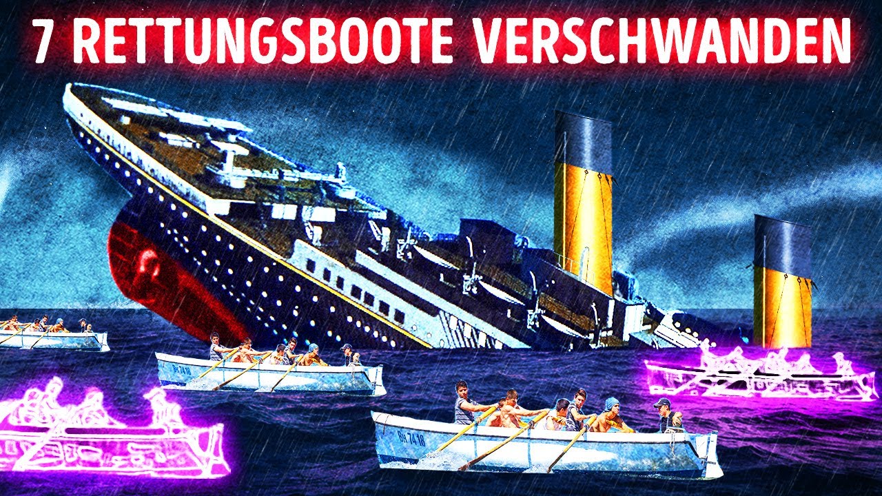 Das mysteri&ouml;se Verschwinden der Rettungsboote von der Titanic