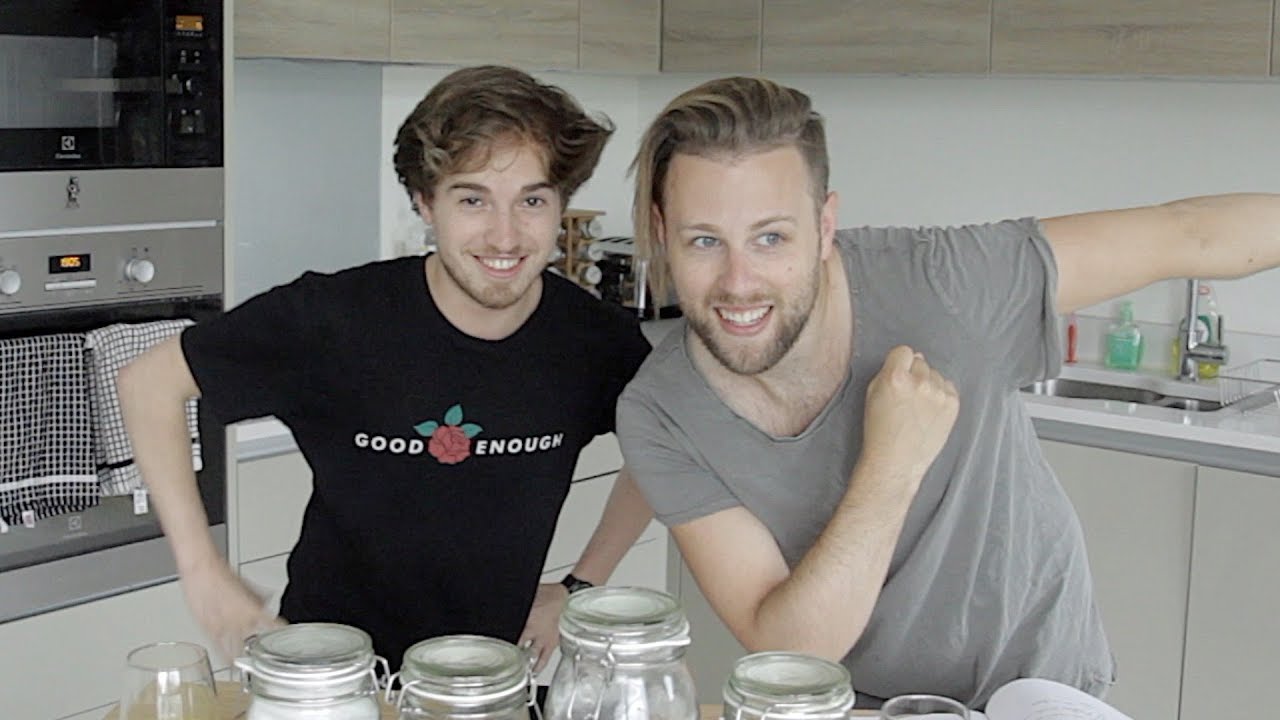 Baking with Layton (Also manager josh!)