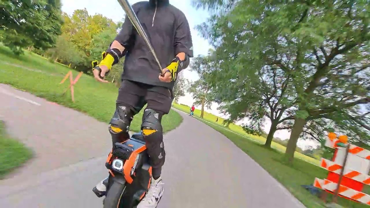PEV CHICAGO - INMOTION V14 ADVENTURE - The Bonfire Ride Sponsored By ChiBatterySystems