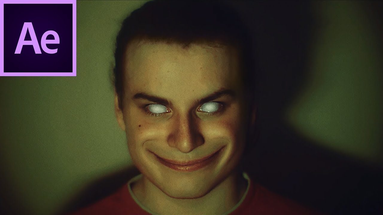 Урок по созданию визуальных эффектов «Жуткая улыбка» | After Effects