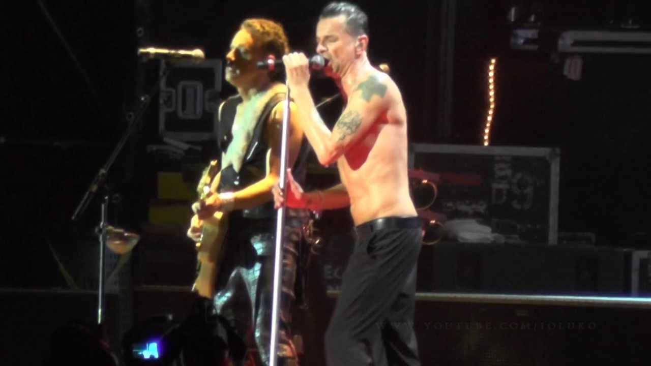 DEPECHE MODE - Never let me down again live Milano 18/07/2013 stadio S. Siro