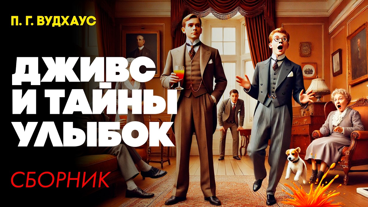 П. Г. Вудхаус - ДЖИВС И ТАЙНЫ УЛЫБОК | ЮМОРИСТИЧЕСКИЙ СБОРНИК | Аудиокнига | Читает Большешальский
