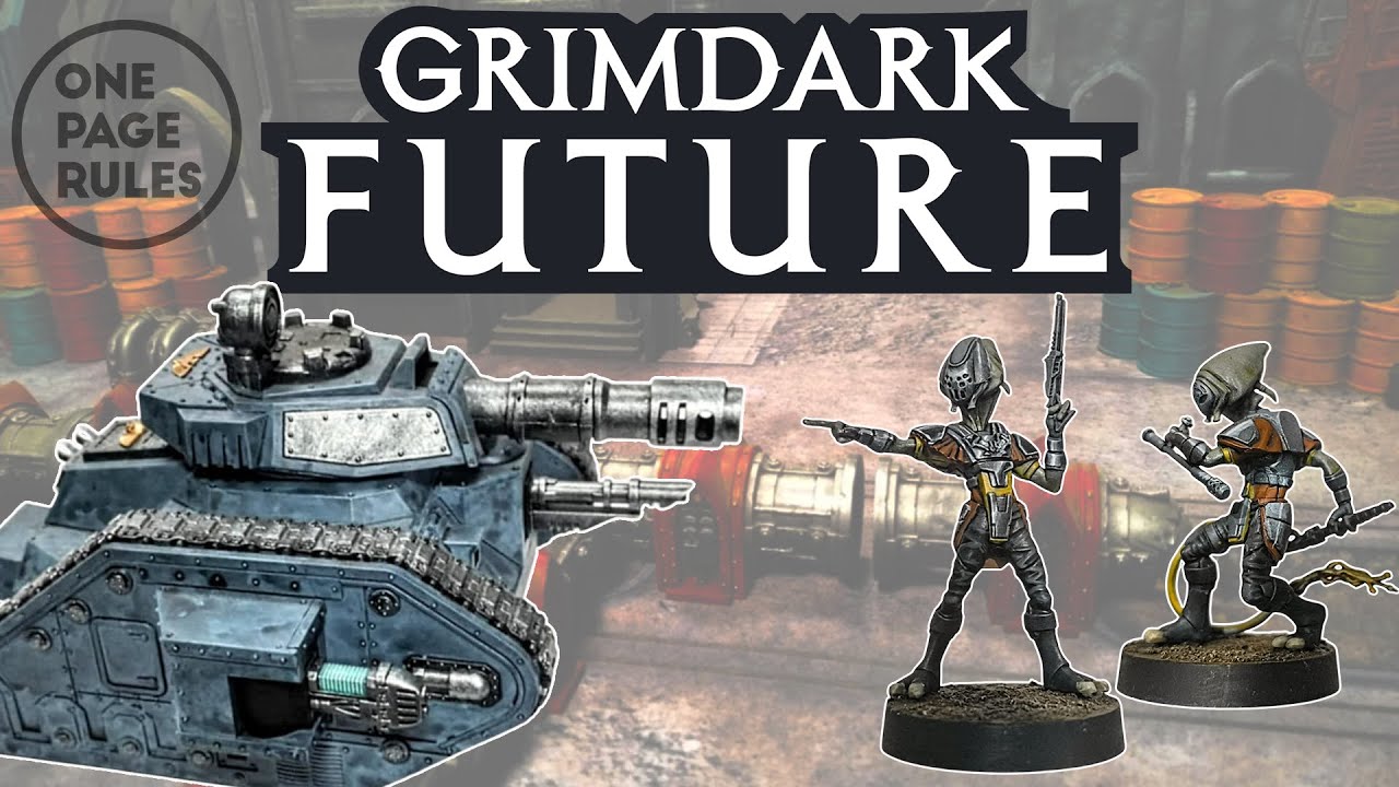 One Page Rules: Grimdark Future [Battle Report] 2000 points