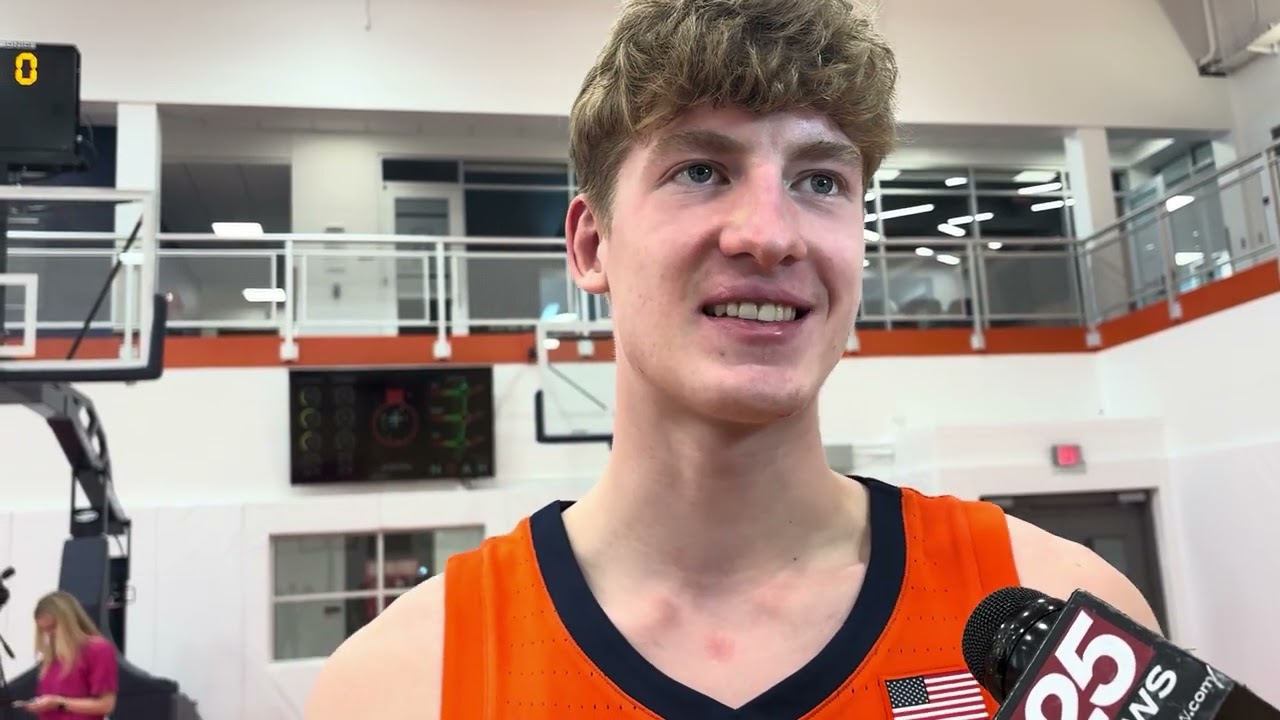 Illini MBB Media Day: Kasparas Jakucionis