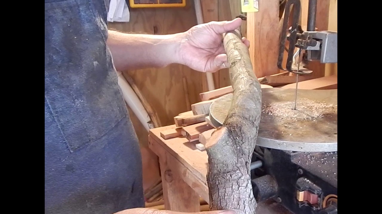 Making a Branch Flute part 1 of 2 - Blue Bear Flutes