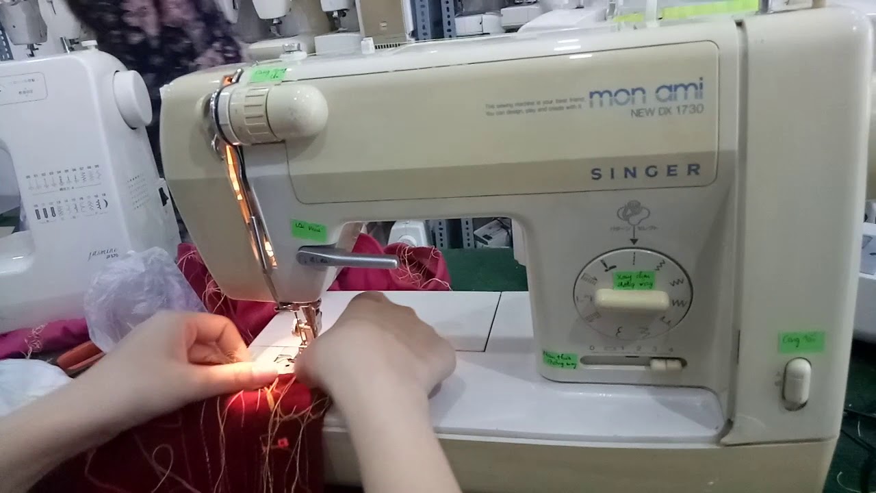 Hướng dẫn sử dụng máy may singer monami -NGỌC QUYÊN -  0982486556