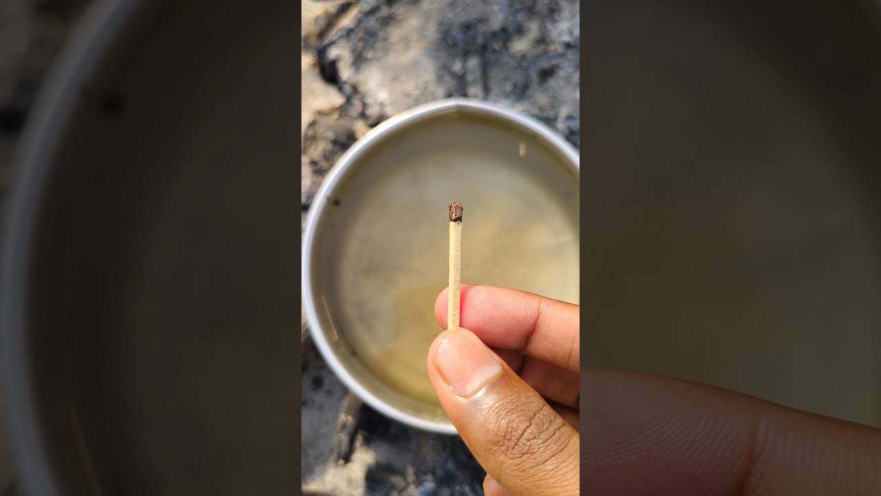 Waterproof matches 😨