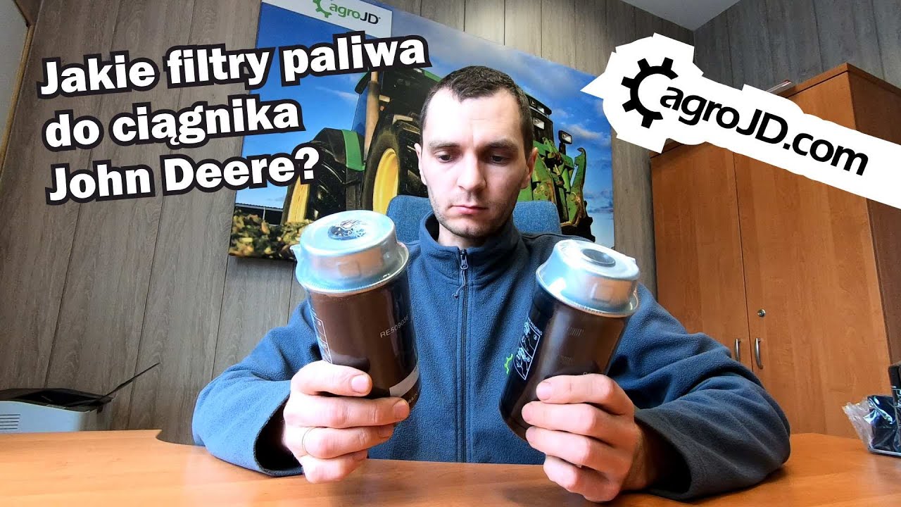 Jakie filtry paliwa do ciągnika John Deere?