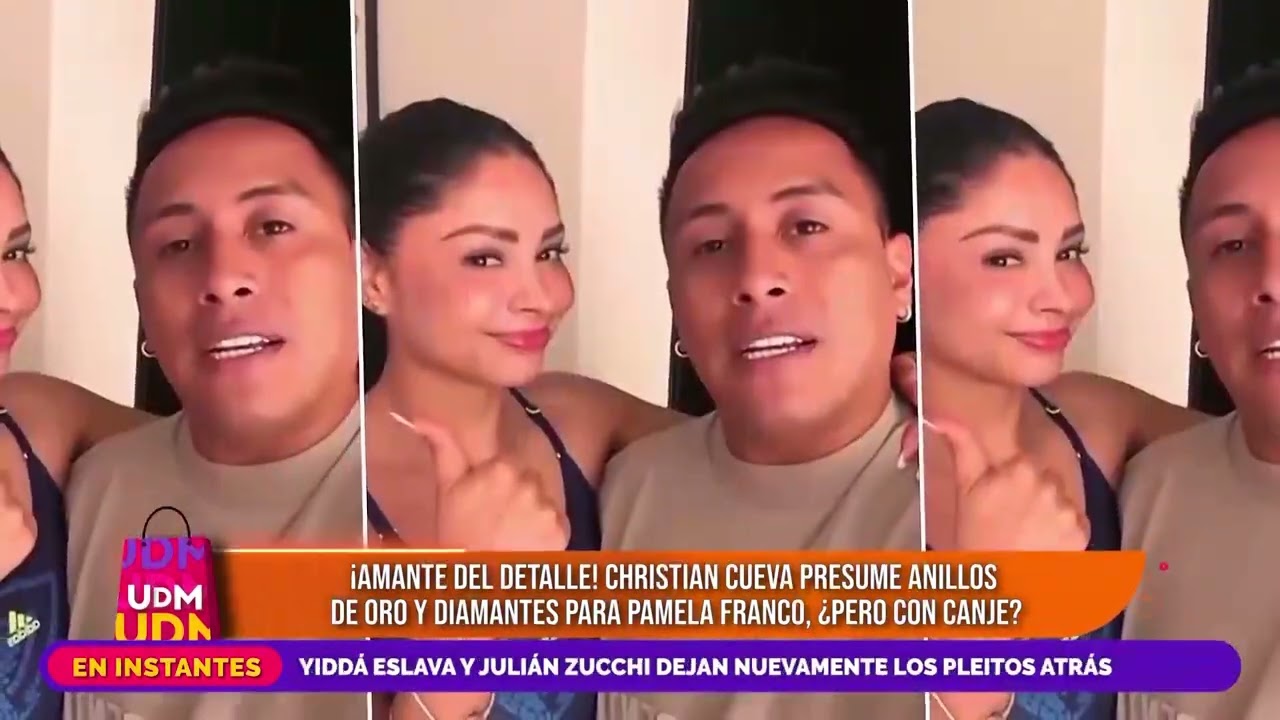 Un Día en el Mall - FEB 23 - CHRISTIAN CUEVA PRESUME ANILLOS DE ORO PARA PAMELA FRANCO | Willax