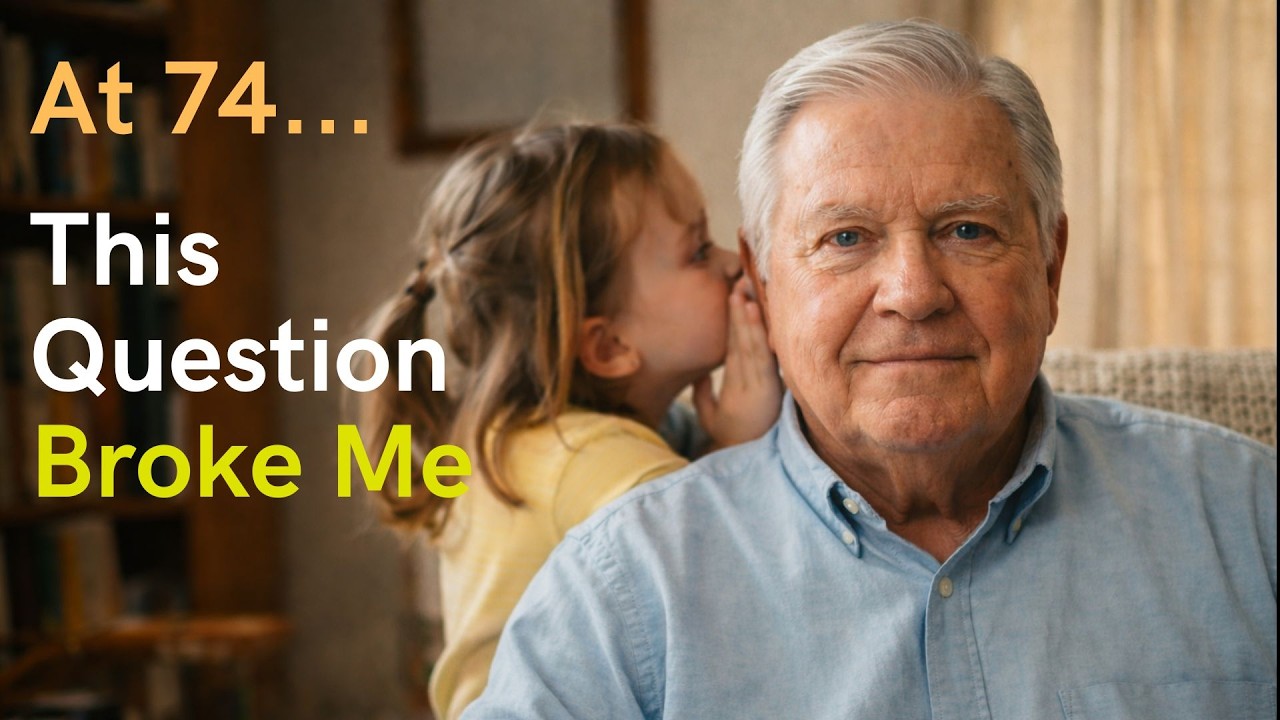 I’m 74… The Question My Granddaughter Asked That Changed Me Forever
