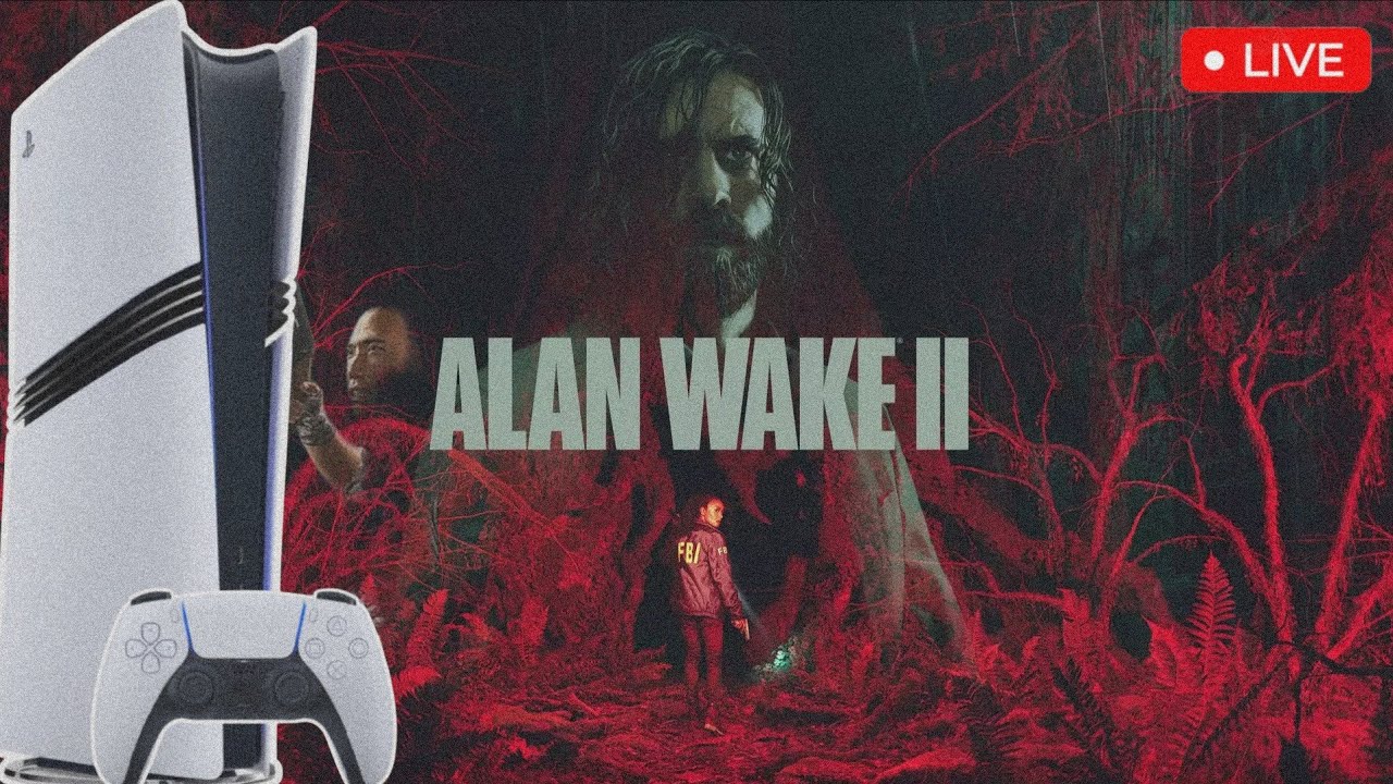 НОЧНОЙ СТРИМ ПРОХОДИМ ALAN WAKE II НА PS5PRO