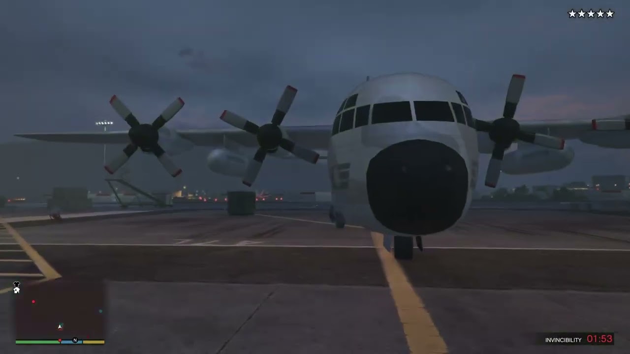 GTA V 미군 해병대 기지 탱크 폭파 난동