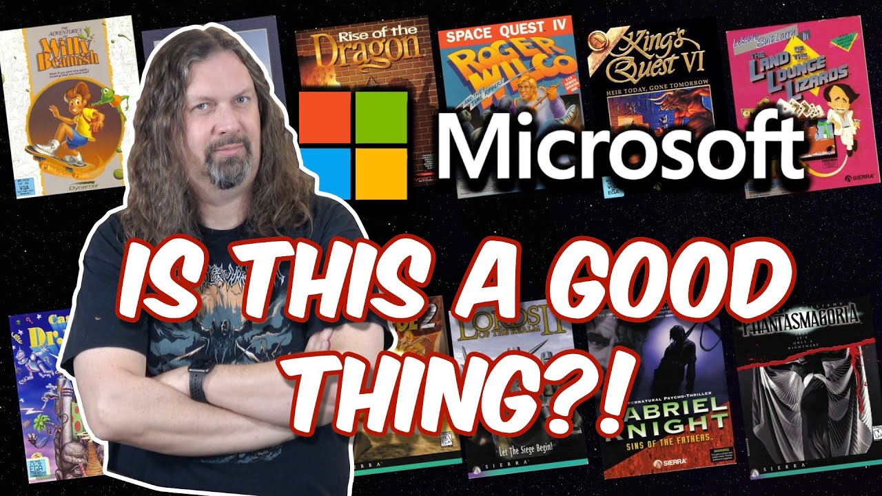 Microsoft now OWNS classic SIERRA GAMES?!?