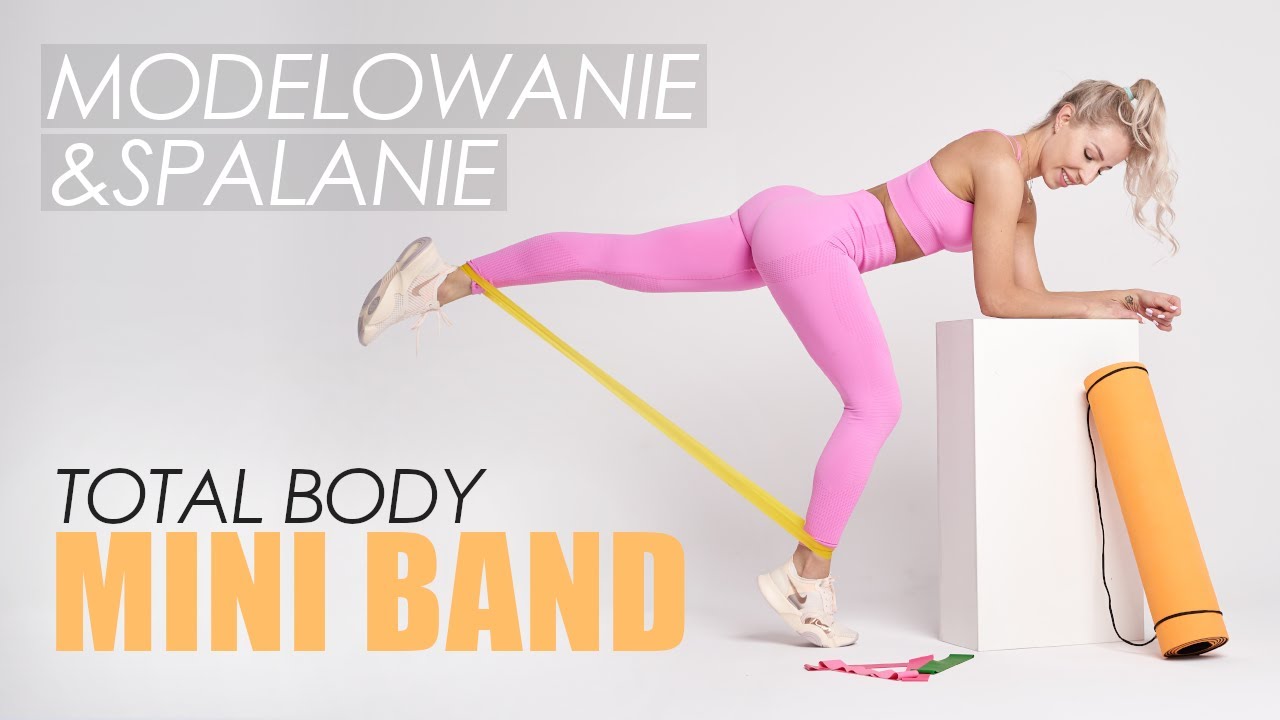 TRENING Z GUMAMI MINI BAND | CAŁE CIAŁO | MODELOWANIE & SPALANIE 💦 | TOTAL BODY | Agata Zając