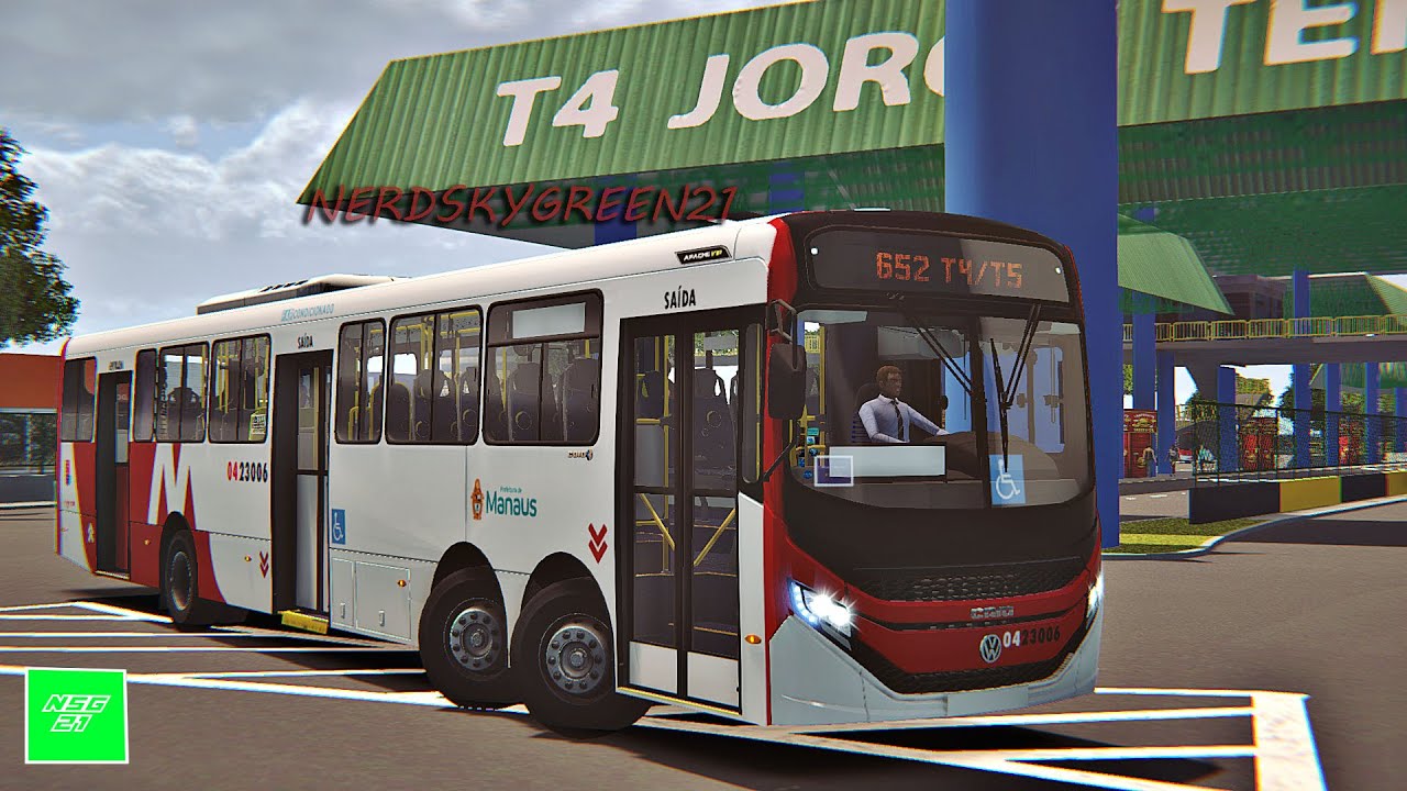 [PROTON BUS] 652 T4/ T5/ EFIGÊNIO SALLES/ T1/ CENTRO | Trecho Av. Autaz Mirin - Apache Vip V 22.280