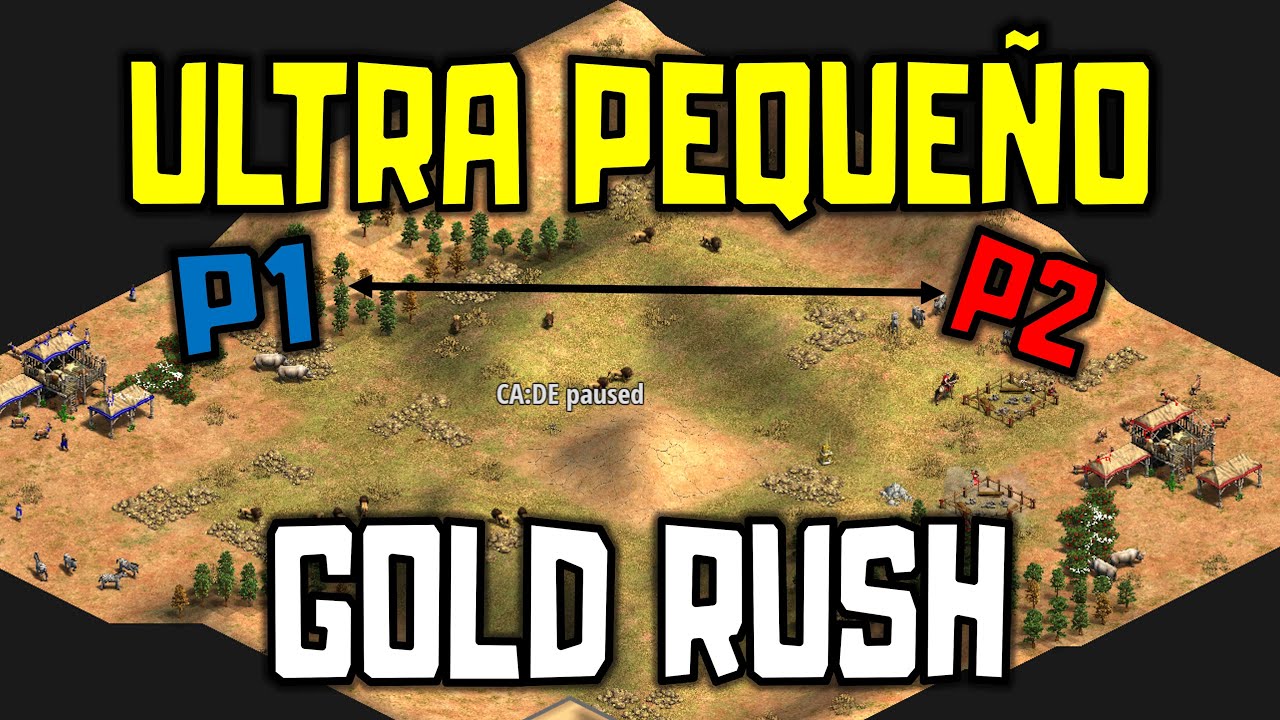EL MENOR FIEBRE DEL ORO DE LA HISTORIA - AOE 2