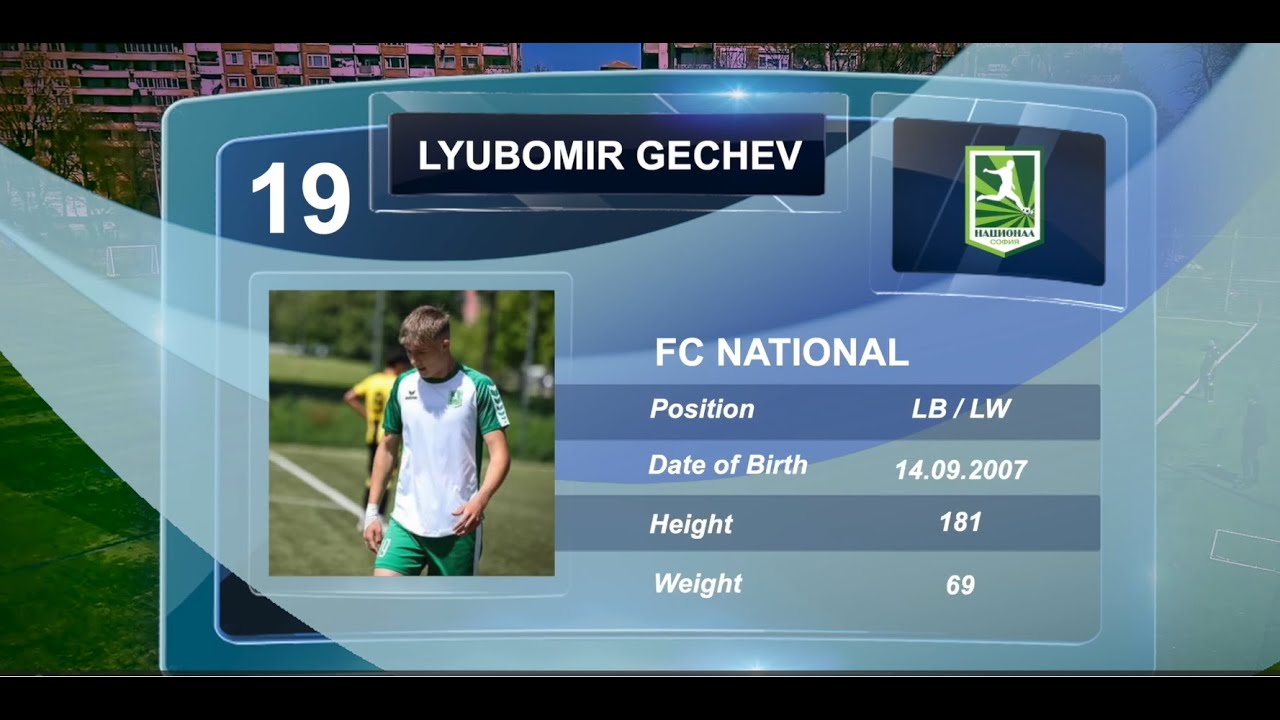 Lyubomir Gechev (FC National /Sofia/), U19 2024/2025