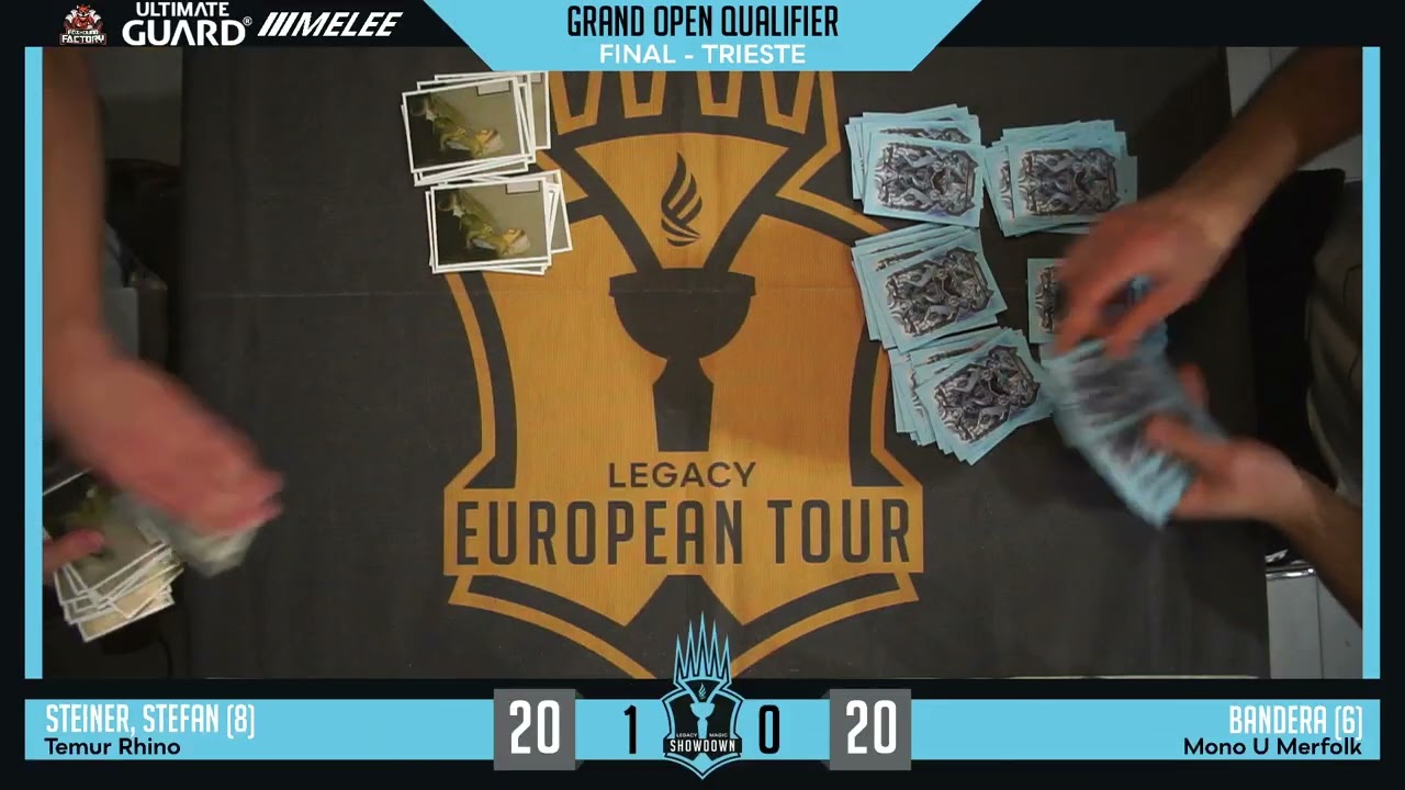 [MTG Modern] FINALS Temur Rhinos vs U Merfolk - Qualifier @ Trieste 2023 Magic