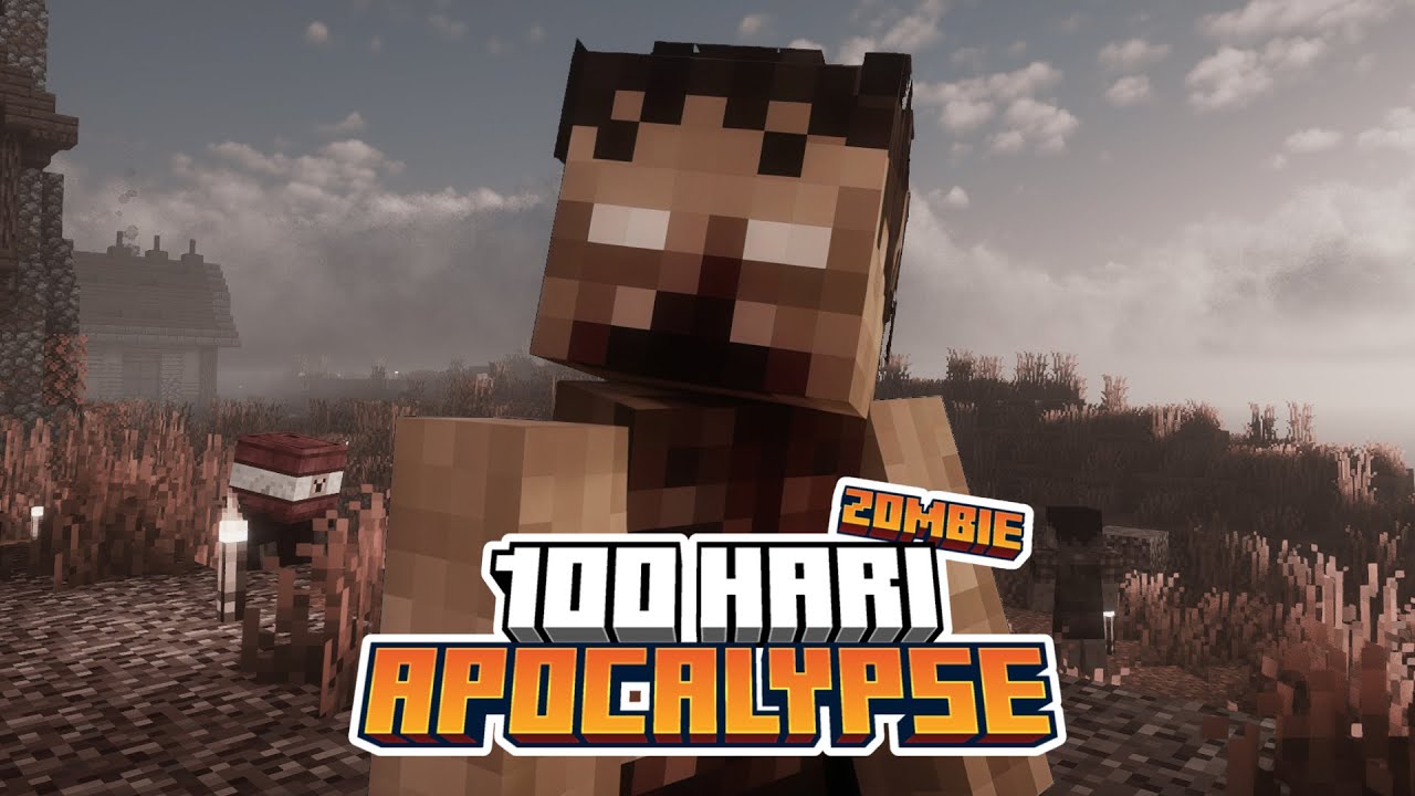 100 Hari Minecraft Zombie Apocalypse (Chapter 1)