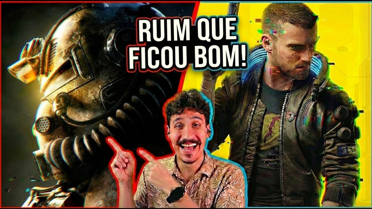 Jogos RUINS que DERAM a VOLTA POR CIMA!