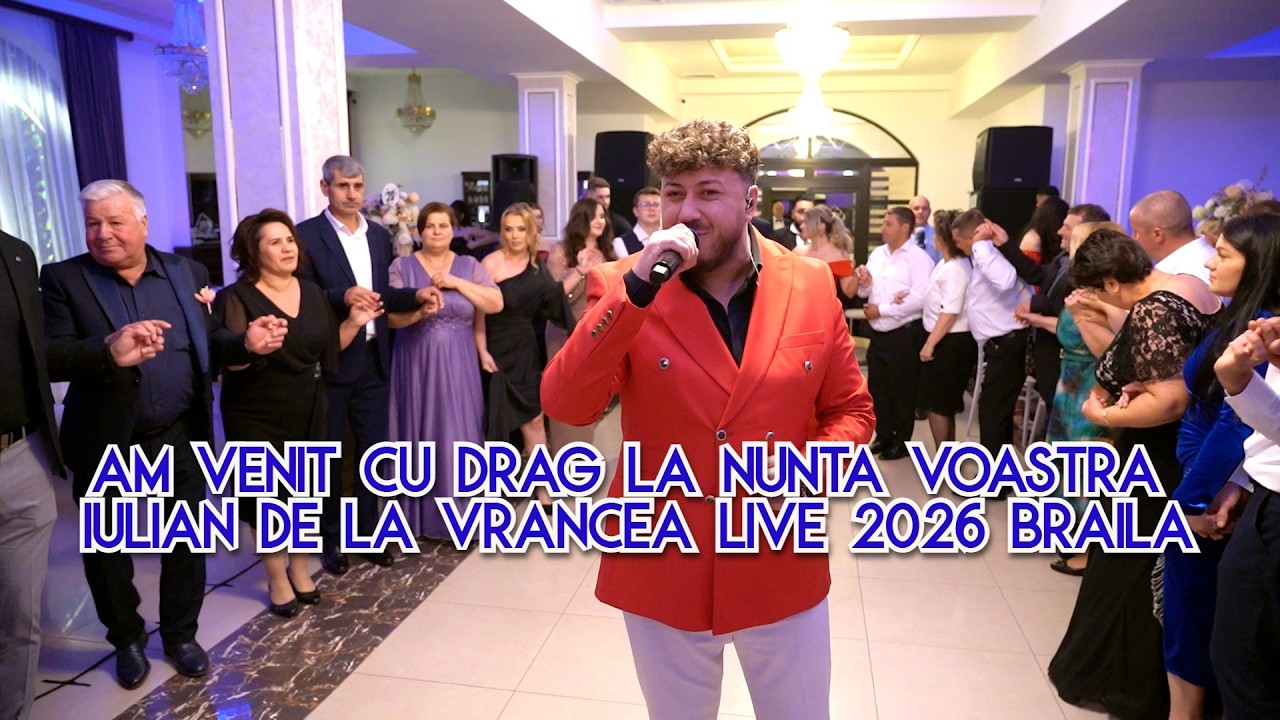 🔈Colaj Sarbe si Hore 2026 ❎ Formatia Iulian de la Vrancea 🔴 Live Nunta Braila (Georgiana si Sorin)