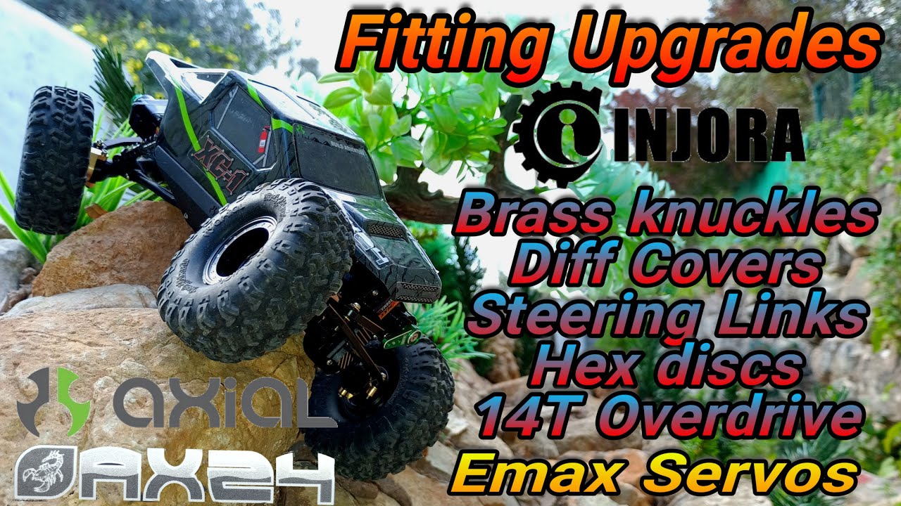 Модернизация Axial AX24 XC-1 Upgrade series #3 #axialax24 #injora #Rc