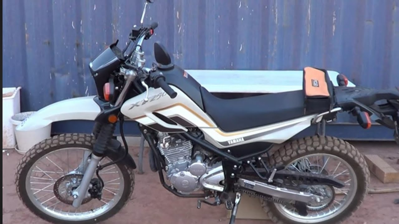 Yamaha XT250 - Install KEMIMOTO Motorcylce Rear Rack