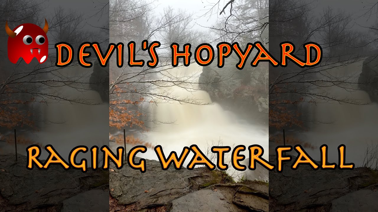 Chapman Falls: Witness the Power of Nature at Devil's Hopyard State Park in Connecticut! - 2019